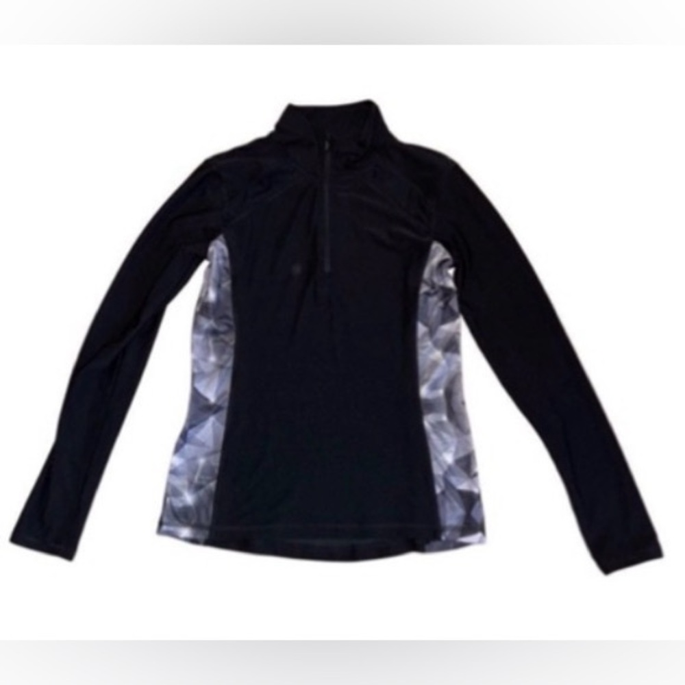 RBX Performance Quarter Zip Activewear Top with Thumb Holes